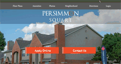 Desktop Screenshot of persimmonsquareapartmentsoklahomacity.com